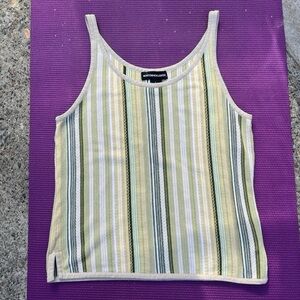 Norton McNaughton Multicolor Striped Tank Top